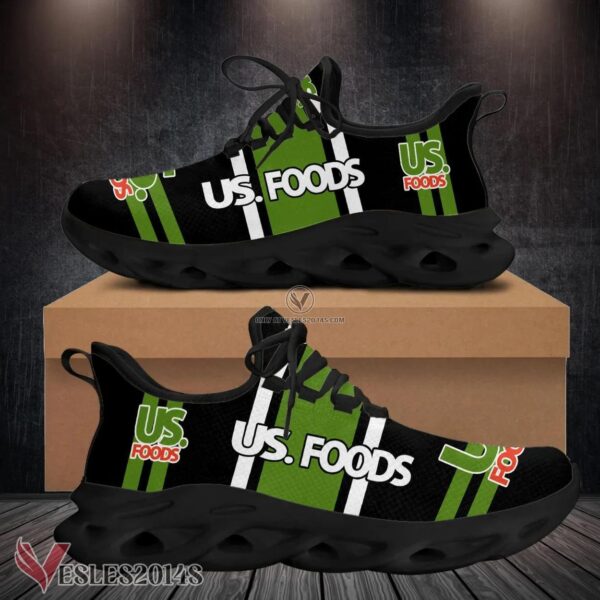 Us Foods Logo Custom Shoes Style 16, Best Running Shoes For Fans - Vesles2014S