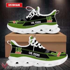 Us Foods Logo Custom Shoes Style 17, Best Running Shoes For Fans - Vesles2014S 1