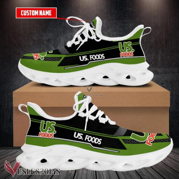 Us Foods Logo Custom Shoes Style 17, Best Running Shoes For Fans - Vesles2014S 1