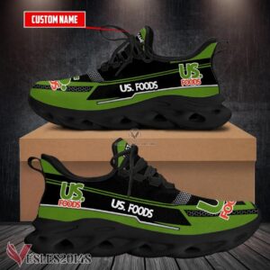 Us Foods Logo Custom Shoes Style 17, Best Running Shoes For Fans - Vesles2014S
