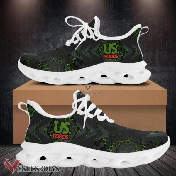 Us Foods Logo Custom Shoes Style 19, Best Running Shoes For Fans - Vesles2014S 1