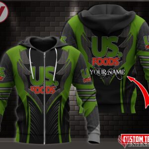 Us Foods Uniform Custom Clothes Style 1, Unique Gifts For Employee - Vesles2014s 1