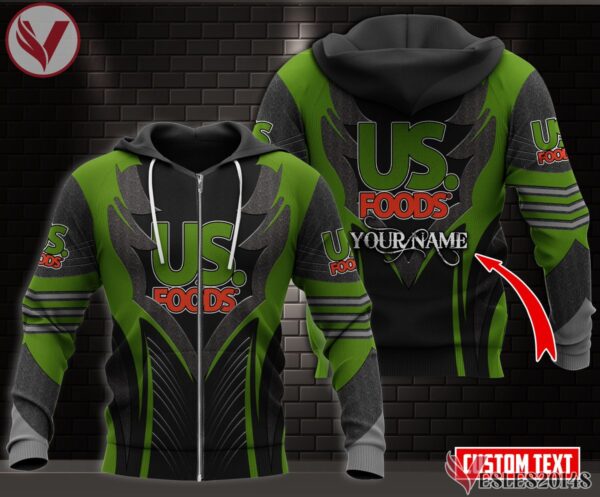 Us Foods Uniform Custom Clothes Style 1, Unique Gifts For Employee - Vesles2014s 1