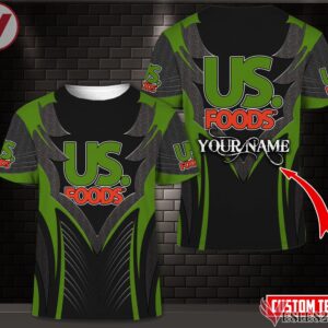 Us Foods Uniform Custom Clothes Style 1, Unique Gifts For Employee - Vesles2014s 3