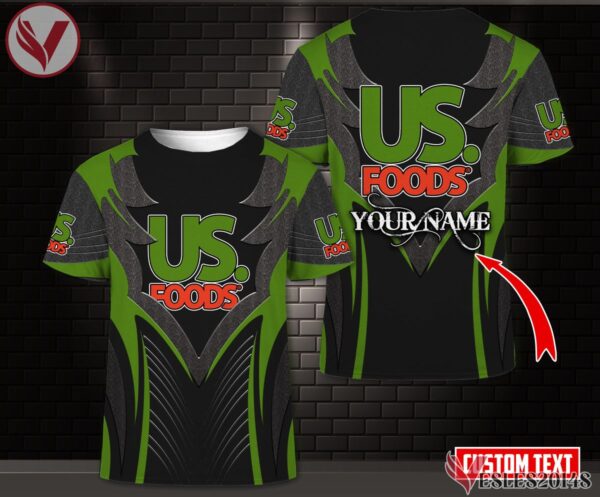 Us Foods Uniform Custom Clothes Style 1, Unique Gifts For Employee - Vesles2014s 3