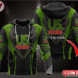 Us Foods Uniform Custom Clothes Style 1, Unique Gifts For Employee - Vesles2014s