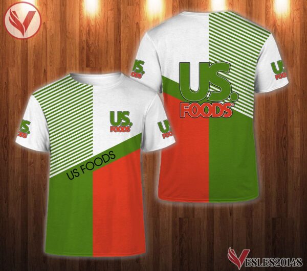 Us Foods Uniform Custom Clothes Style 14, Unique Gifts For Employee - Vesles2014s 3