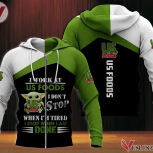 Us Foods Uniform Custom Clothes Style 16, Unique Gifts For Employee - Vesles2014s 1