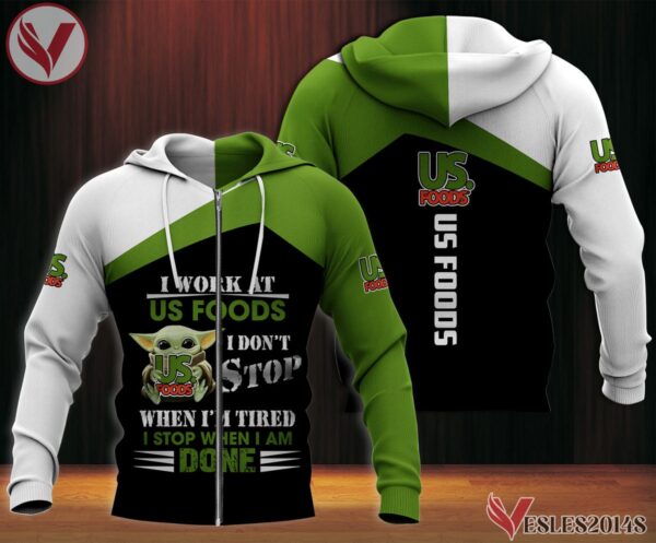 Us Foods Uniform Custom Clothes Style 16, Unique Gifts For Employee - Vesles2014s 1