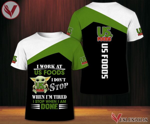 Us Foods Uniform Custom Clothes Style 16, Unique Gifts For Employee - Vesles2014s 3