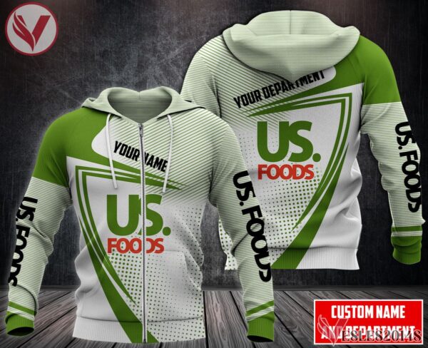 Us Foods Uniform Custom Clothes Style 2, Unique Gifts For Employee - Vesles2014s 1