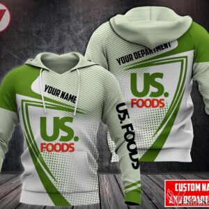 Us Foods Uniform Custom Clothes Style 2, Unique Gifts For Employee - Vesles2014s