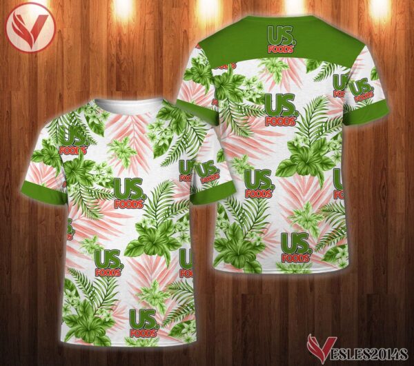 Us Foods Uniform Custom Clothes Style 23, Unique Gifts For Employee - Vesles2014s 3