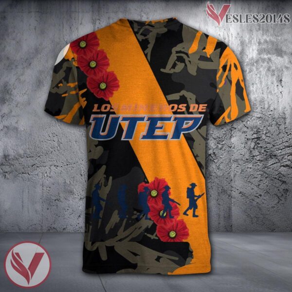 Utah Valley Wolverines NCAA With Red Poppy Flower 3D Shirt, Unique Gift For Fans - Vesles2014S 1