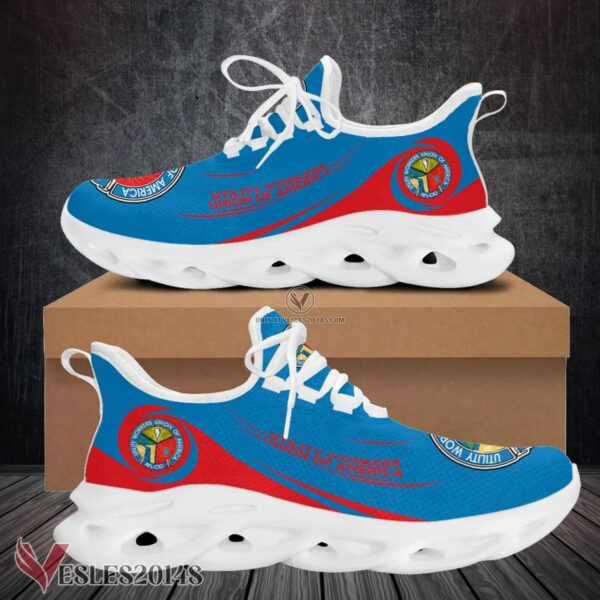 Utility Workers Union Of America Custom Shoes, Best Running Shoes For Fans - Vesles2014S 1