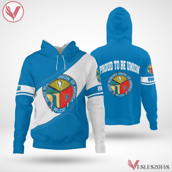 Utility Workers Union Of America - Xtkh34 Uniform Custom Clothes, Unique Gifts For Employee - Vesles2014s 3