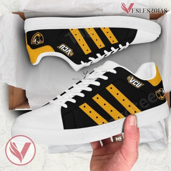VCU Rams Print Stan Smith Shoes, Best Sneaker For Fans - Vesles2014s 1