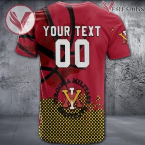 VMI Keydets Basketball Grunge Pattern Unique Personalized T Shirts - Vesles2014S 1