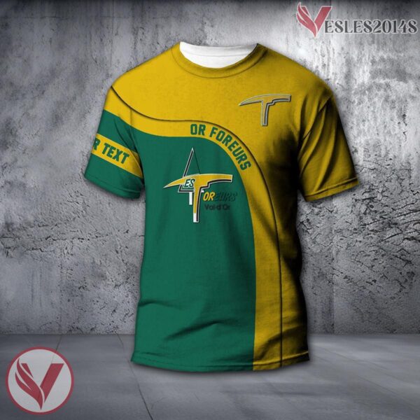 Val-d Or Foreurs Personalized Shirt, CA Hockey Sport Gifts For Fans - Vesles2014s