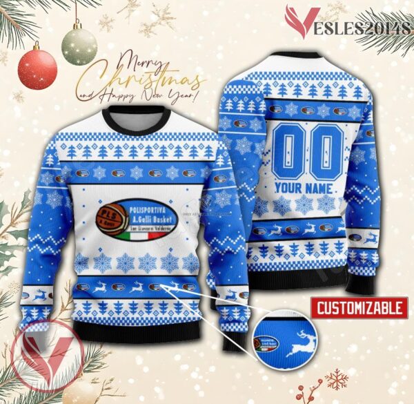 Valdarno Women Basketball Custom Ugly Christmas Sweater, Unique Gift For Fans - Vesles2014s