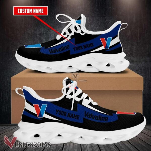 Valvoline Logo Custom Shoes Style 6, Best Running Shoes For Fans - Vesles2014S 1