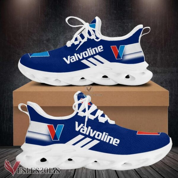 Valvoline Logo Custom Shoes Style 7, Best Running Shoes For Fans - Vesles2014S 1