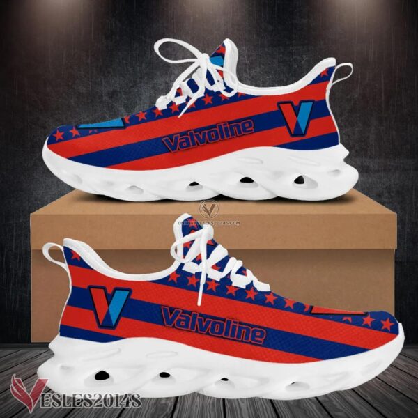 Valvoline Logo Custom Shoes Style 8, Best Running Shoes For Fans - Vesles2014S 1