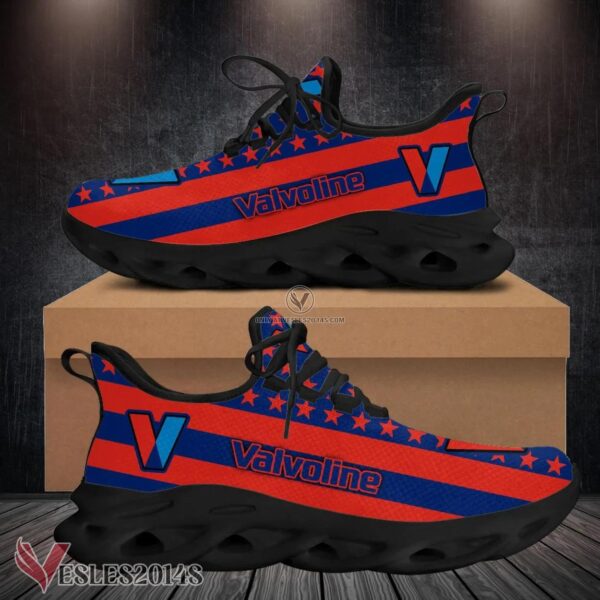 Valvoline Logo Custom Shoes Style 8, Best Running Shoes For Fans - Vesles2014S