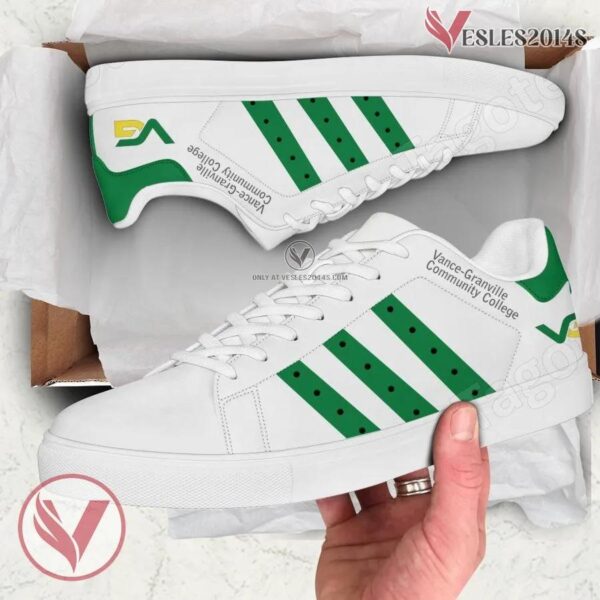 Vance Granville Community College Logo Stan Smith Shoes, Unique Sneaker For Fans - Vesles2014s