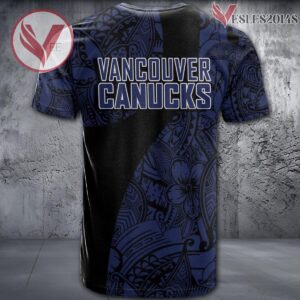 Vancouver Canucks Polynesian Pattern Shirt, Unique Gifts For NHL Fans - Vesles2014s 1