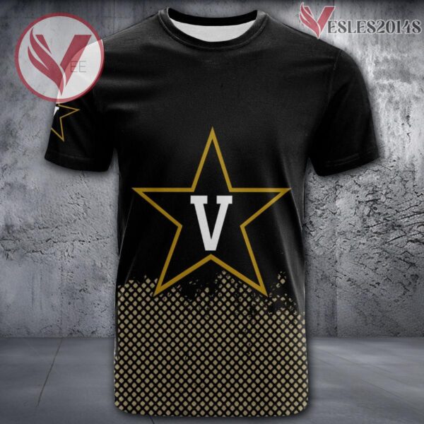 Vanderbilt Commodores Basketball Grunge Pattern Unique Personalized T Shirts - Vesles2014S