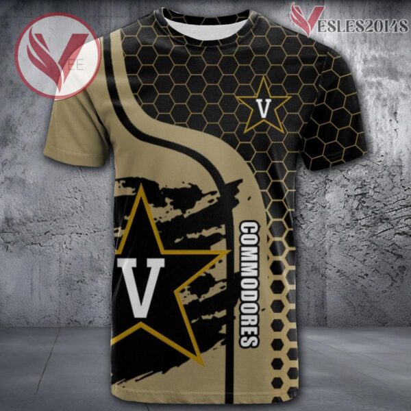 Vanderbilt Commodores NCAA Custom Shirt, Unique Sport Gifts For Fans - Vesles2014s