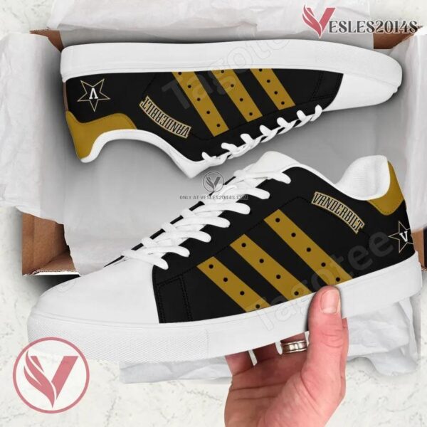 Vanderbilt Commodores Print Stan Smith Shoes, Best Sneaker For Fans - Vesles2014s 1