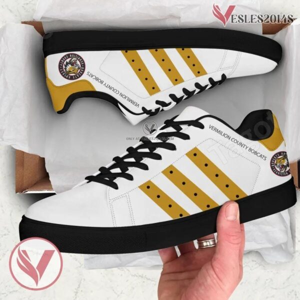Vermilion County Bobcats Hockey Stan Smith Shoes For Men And Womens - Vesles2014s 1