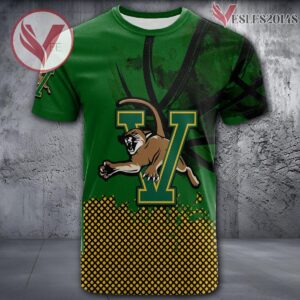 Vermont Catamounts Basketball Grunge Pattern Unique Personalized T Shirts - Vesles2014S