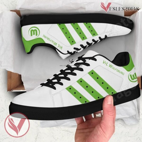 VfL Wolfsburg Logo Stan Smith Shoes For Men And Womens - Vesles2014s 1