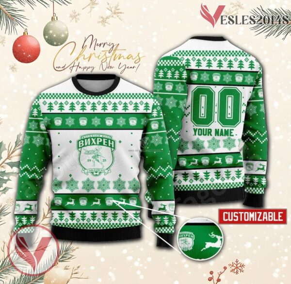 Vihren Sandanski Custom Ugly Christmas Sweater, Unique Gift For Fans - Vesles2014s