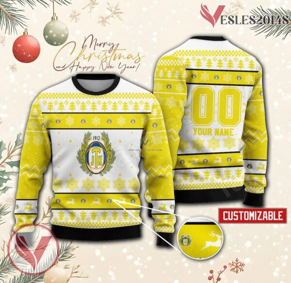 Viljandi JK Tulevik Custom Ugly Christmas Sweater, Unique Gift For Fans - Vesles2014s