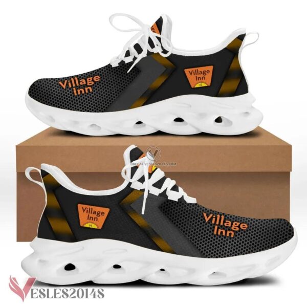 Village Inn Logo Custom Shoes, Best Running Shoes For Fans - Vesles2014S 1