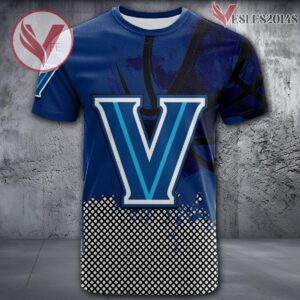 Villanova Wildcats Basketball Grunge Pattern Unique Personalized T Shirts - Vesles2014S