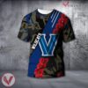 Villanova Wildcats NCAA With Red Poppy Flower 3D Shirt, Unique Gift For Fans - Vesles2014S