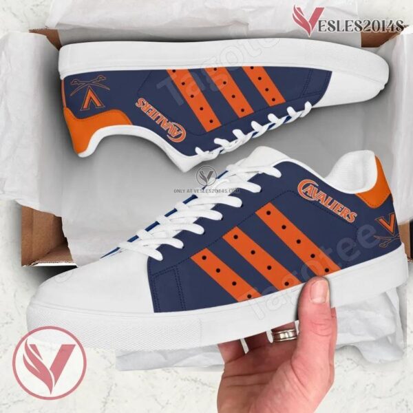 Virginia Cavaliers Print Stan Smith Shoes, Best Sneaker For Fans - Vesles2014s 1