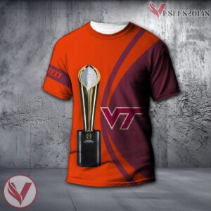 Virginia Tech Hokies NCAA 2022 National Champions Legendary 3D Shirt - Vesles2014S
