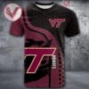 Virginia Tech Hokies NCAA Custom Shirt, Unique Sport Gifts For Fans - Vesles2014s