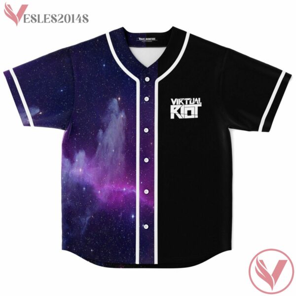 Virtual Riot Violet Galatic Lindsey Custom Jersey - Vesles2014s