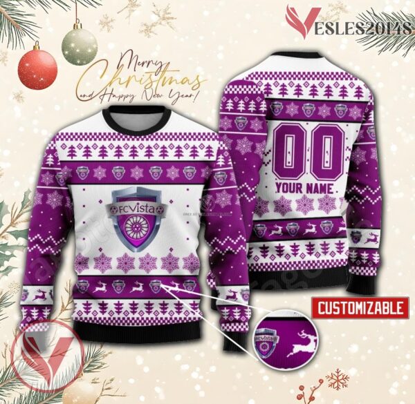 Vista Turbine Custom Ugly Christmas Sweater, Unique Gift For Fans - Vesles2014s