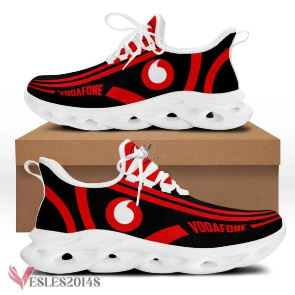 Vodafone Logo Custom Shoes, Best Running Shoes For Fans - Vesles2014S 1