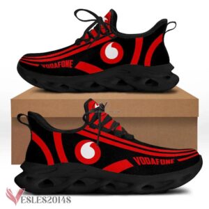 Vodafone Logo Custom Shoes, Best Running Shoes For Fans - Vesles2014S