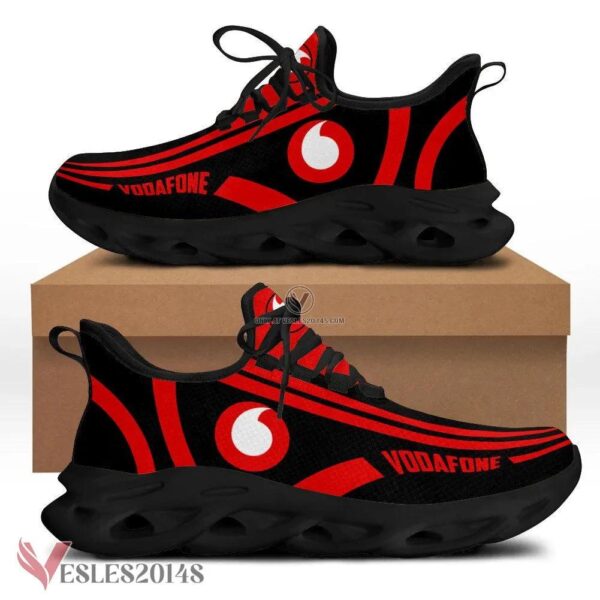 Vodafone Logo Custom Shoes, Best Running Shoes For Fans - Vesles2014S