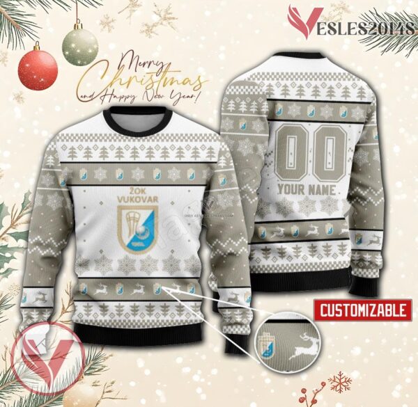 Vukovar Women Volleyball Custom Ugly Christmas Sweater, Unique Gift For Fans - Vesles2014s